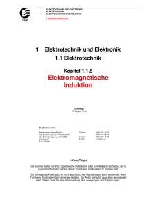 Elektromagnetische Induktion