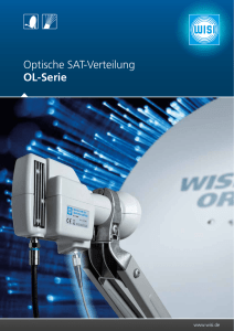 Optische SAT-Verteilung