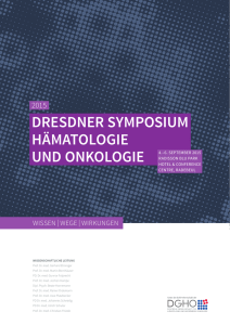dresdner symposium hämatologie und onkologie