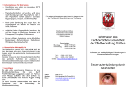 Ansteckende Bindehautentzündung