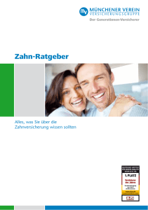 Zahn-Ratgeber - finanzen-versicherungen