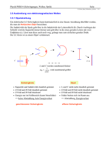 Physik PHB3/4 (Schwingungen, Wellen, Optik) Seite 3.5