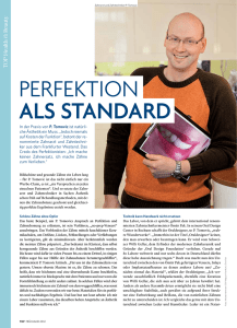 PERFEKTION als sTandard