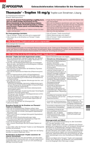 Gebrauchsinformation lesen - APOGEPHA Arzneimittel GmbH