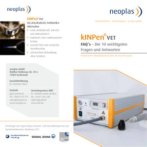 kINPen® VET - neoplas GmbH