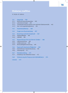 Diabetes mellitus