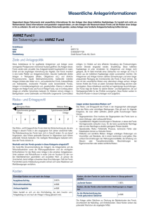 Key Investor Information Document