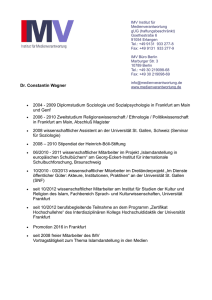 Dr. Constantin Wagner 2004 - Institut für Medienverantwortung
