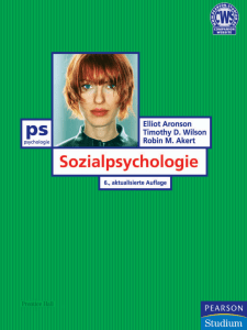 Sozialpsychologie - 6., aktualisierte Auflage <Inhaltsverzeichnis