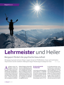 Lehrmeister und Heiler - Österreichischer Alpenverein