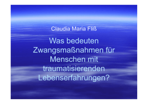 Vortrag von Claudia Fliß