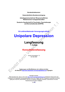 Langfassung, 1. Auflage, Konsultationsentwurf