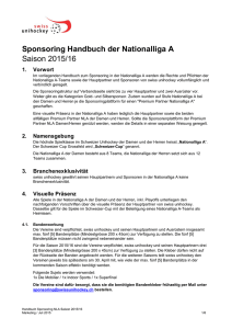 Sponsorig-Handbuch NLA