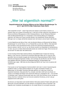 Wer ist eigentlich normal? - Stiftung Brandenburger Tor