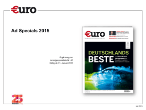 Ad Specials 2015 - MedienQuartier Hamburg