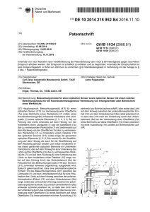 Beleuchtungsmodul für einen optischen Sensor sowie optischer