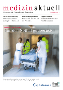 Für den Notfall gut gerüstet