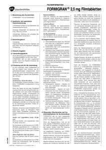 FORMIGRAN 2,5 mg Filmtabletten GSK