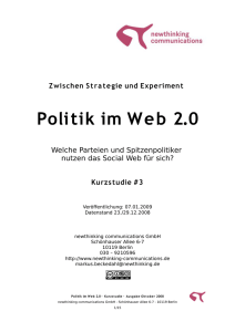 Politik im Web 2.0