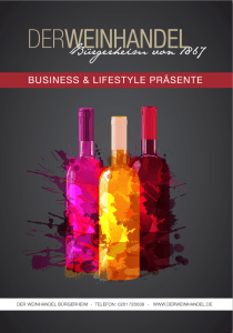 Business Life-Style Modern Wine Business Life