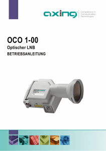 OCO 1-00 - AXING AG