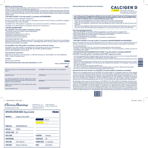 1. Was sind CALCIGEN® D Citro 600 mg/400 IE