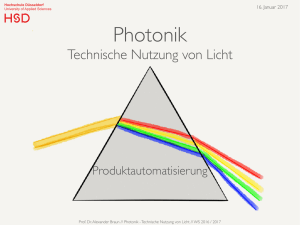 Photonik 09 - Produktionsautomatisierung