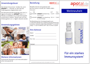 Für ein starkes Immunsystem - apotal.de