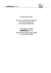 ifm electronic gmbh Sensorik, Systemkommunikation und