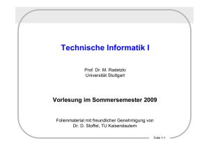 Technische Informatik I