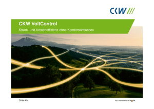 CKW VoltControl - Energie Apéro Luzern