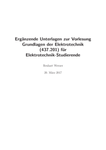 Grundlagen der Elektrotechnik DE