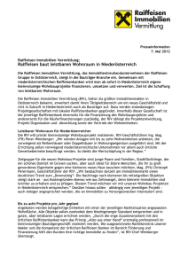 07.05.2012, RIV_Bautraeger - Raiffeisen Immobilien Vermittlung