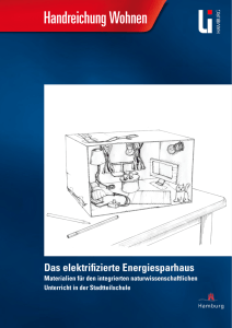 Das elektrifizierte Energiesparhaus