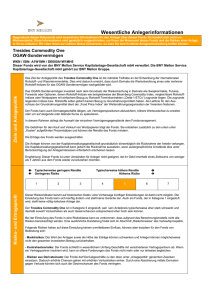 Tresides Commodity One