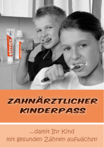 Zahnärztlicher Kinderpass (PDF 870 KB)