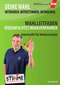 wahlleitfaden - GEW Brandenburg