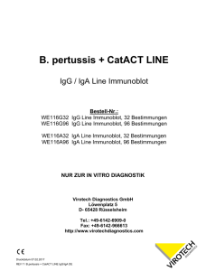 B. pertussis + CatACT LINE - VIROTECH Diagnostics GmbH