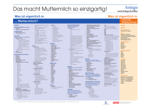 Das macht Muttermilch so einzigartig!