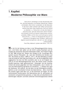 Marx und die Philosophie.indd