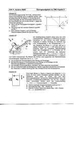 FHF P. Anders SS 05 Übungsaufgaben zu TM3 - Classic