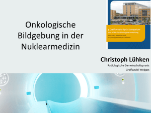 Onkologische Bildgebung in der Nuklearmedizin