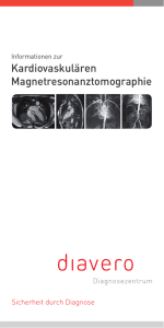 Kardiovaskulären Magnetresonanztomographie