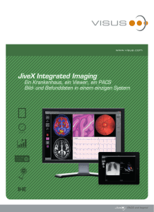 JiveX Integrated Imaging - Health IT