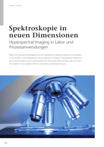 Spektroskopie in neuen Dimensionen