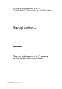 Theoretische Grundlagen und ihre Anwendung