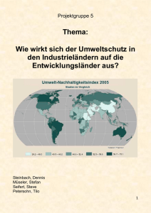 Mangelnde Energieversorgung hemmt die Entwicklung in Afrika