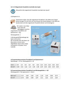 Die geradlinig gleichförmige Bewegung