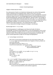 Handout 6 - D-MATH