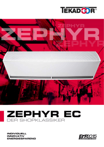 zephyr ec - TEKADOOR GmbH